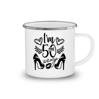 50Th Birthday Gift I Am Fifty New Birthday Camping Mug - Seseable