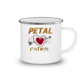 Adorable Petal Patrol Flower Girl Wedding Gift Bridal Party Camping Mug | Mazezy