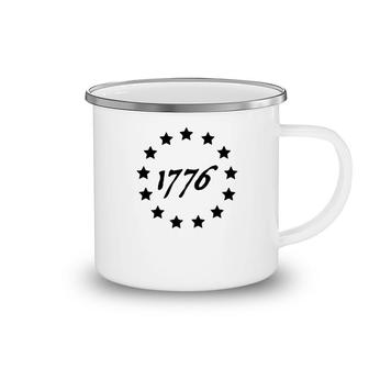 American Flag 1776 We Are The People Camping Mug | Mazezy