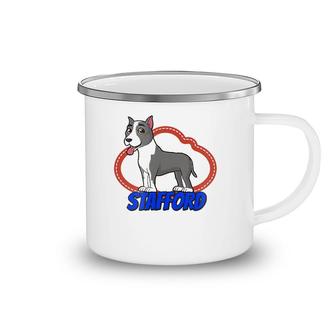 American Stafford Terrier Dog Owner Camping Mug | Mazezy