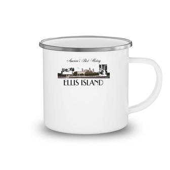 America's Best History Ellis Island Camping Mug | Mazezy