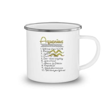 Aquarius Personality Camping Mug | Mazezy