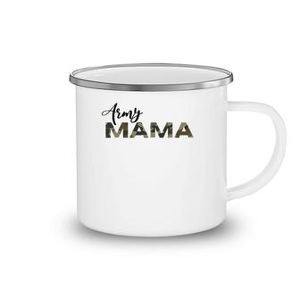 Army Mama Camo Support Your Soldier Army Family Love Camping Mug | Mazezy