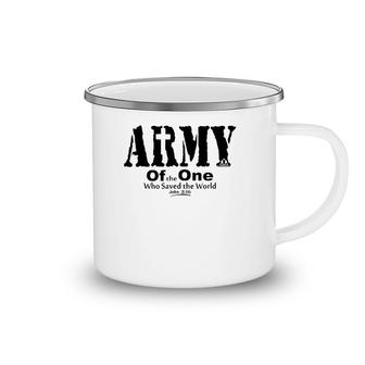 Army Of The One Camping Mug | Mazezy