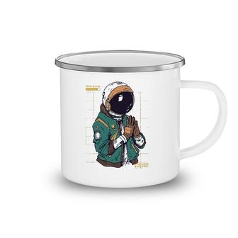 Astronaut Space Travel Retro Aesthetic Streetwear Camping Mug