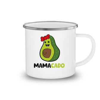 Avocado Mama Avocado Mom Mamacado Avocado Camping Mug | Mazezy
