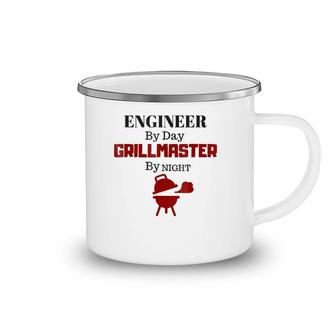Bbq , Engineer By Day Grill Master By Night Camping Mug | Mazezy