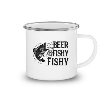 Beer Fishy Fishy Camping Mug | Mazezy