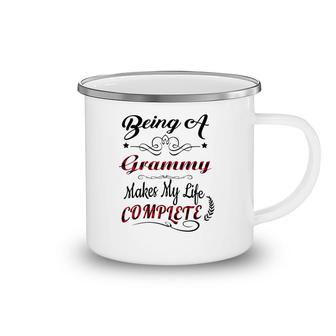 Being A Grammy Makes My Life Complete Camping Mug | Mazezy