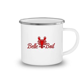Belle Of The Boil Seafood Crawfish Boil Lobster Party Camping Mug | Mazezy