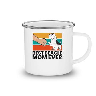Best Beagle Mom Ever Mother Of Beagle Dog Camping Mug | Mazezy UK