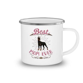 Best Doberman Mom Pet Lover Camping Mug | Mazezy