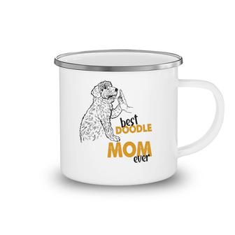 Best Doodle Mom Ever Doodle Mama Dog Doodle Mom Camping Mug | Mazezy