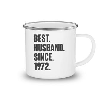 Best Husband Since 1972 49Th Wedding Anniversary Gift Him Camping Mug | Mazezy