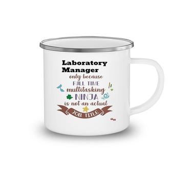 Best Laboratory Manager Camping Mug | Mazezy