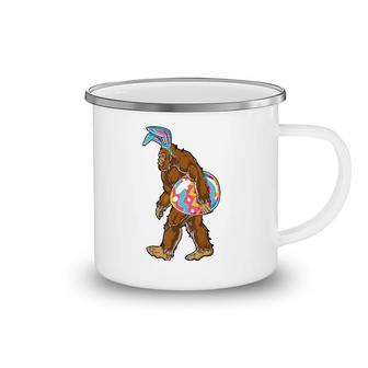 Bigfoot Ester Egg Funny Easter Day Men Love Sasquatch Camping Mug | Mazezy