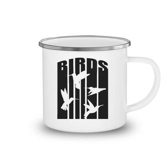 Birdwatching Vintage Birding Birds Lover Gift Camping Mug | Mazezy