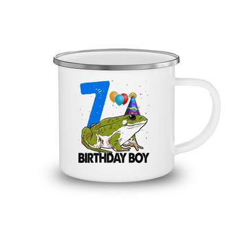Birthday Boy 7 Frog Tee S Toodlers Funny Frog Love Camping Mug | Mazezy