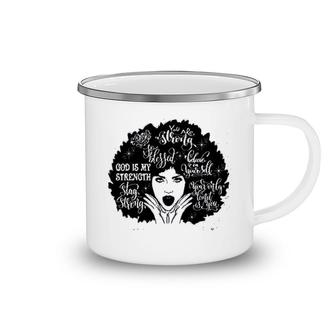 Black History Educated Black Queen Camping Mug | Mazezy