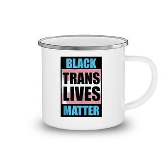 Black Trans Lives Matters Lgbt Camping Mug | Mazezy