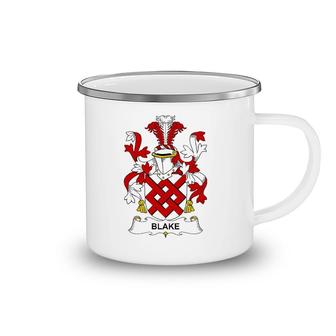 Blake Coat Of Arms - Family Crest Camping Mug | Mazezy