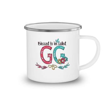 Blessed To Be Called Gg Colorful Gifts Camping Mug | Mazezy