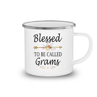 Blessed To Be Called Grams Mother's Day Gifts Raglan Baseball Tee Camping Mug | Mazezy