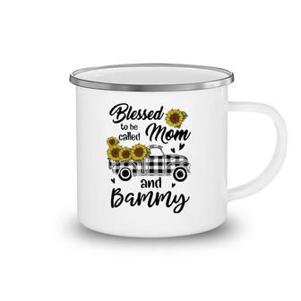Blessed To Be Called Mom And Bammy Funny Mother Day's Camping Mug | Mazezy