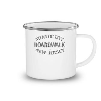 Boardwalk Atlantic City Nj Camping Mug | Mazezy