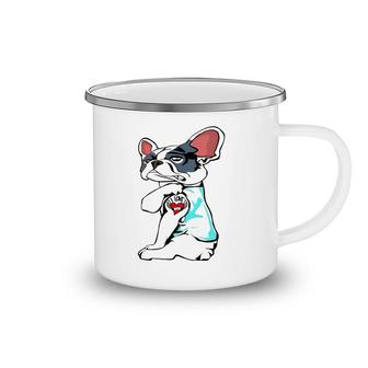 Boston Terrier I Love Mom Tattoo Mother's Day Gifts Women Camping Mug | Mazezy