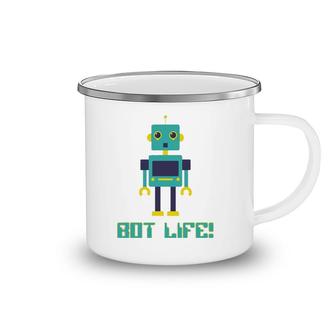 Bot Life Robot Lover T Camping Mug | Mazezy
