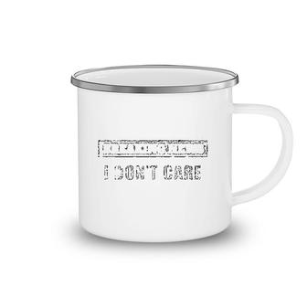 Breaking News I Dont Care Camping Mug | Mazezy