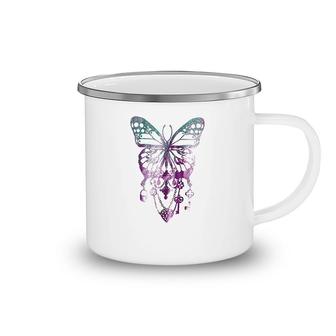 Butterfly Grahpic Art Camping Mug | Mazezy