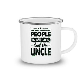Call Me Uncle Camping Mug | Mazezy