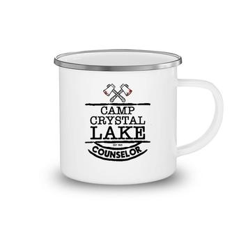 Camp Crystal Lake Counselor Staff Camping Mug | Mazezy