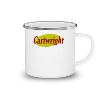 Cartwright Family Name Men Women Gift Camping Mug | Mazezy