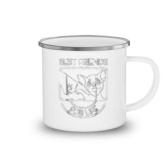 Chihuahua Best Friends For Life Camping Mug | Mazezy