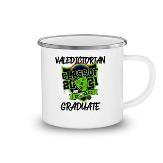 Class Of 2021 Valedictorian Graduate Student Funny Camping Mug | Mazezy