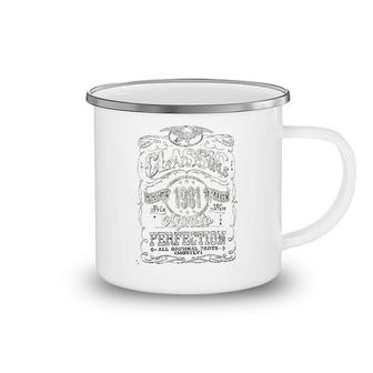 Classic 1981 Aged To Perfection Camping Mug | Mazezy