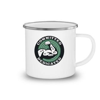 Committed And Dedicated Essential Camping Mug | Mazezy