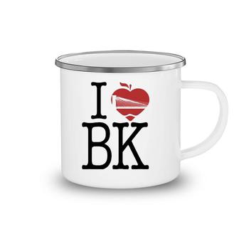 Cool I Love Bk Brooklyn Novelty Camping Mug | Mazezy