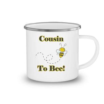 Cousin To Bee Pregnancy Announcement Camping Mug | Mazezy