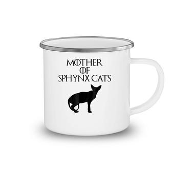 Cute & Unique Black Mother Of Sphynx Cats E010509 Ver2 Camping Mug | Mazezy CA