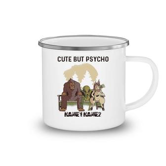 Cute But Psycho Camping Mug | Mazezy