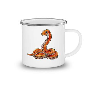 Cute Corn Snake Camping Mug | Mazezy