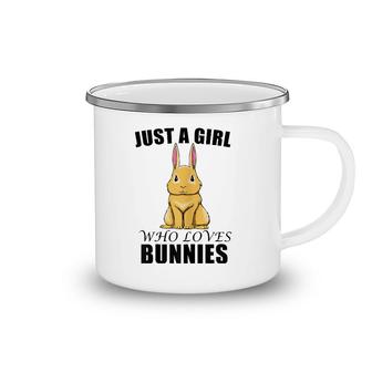 Cute Pet Bunnies Rabbit For A Bunny Mom Camping Mug | Mazezy
