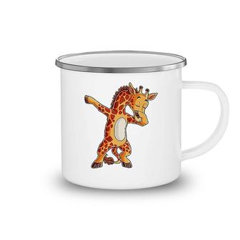 Dabbing Giraffes Funny Dab Dance Camping Mug | Mazezy