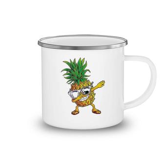 Dabbing Pineapple Sunglasses  Aloha Beaches Hawaii Camping Mug