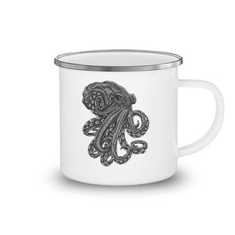 Deep Sea Octopus Animal Lover Camping Mug | Mazezy
