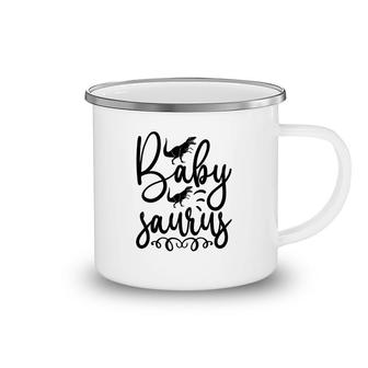 Dinosaur Baby Saurus Gift For Baby Kids Camping Mug - Seseable